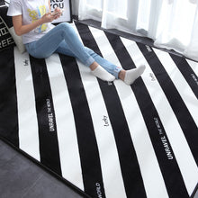 Load image into Gallery viewer, Nordic Modern Carpet Polyester Rug and Carpets for Living Room Floor Child Kids Play Mat Bedroom Bathroom Home Door Mat alfombra