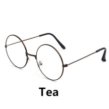 Load image into Gallery viewer, Fashion Transparent Round Glasses TranGlasses Men EyeGlasses Frame Nerd Optical frames