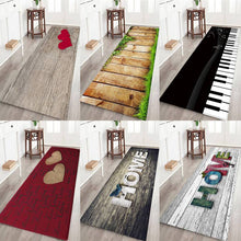Load image into Gallery viewer, Modern Printed Flannel Area Rug 3D HOME Letter Printed Room Area Rug Floor Carpet For Living Room Bedroom Home Decorative Pad
