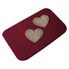 Load image into Gallery viewer, Modern Printed Flannel Area Rug 3D HOME Letter Printed Room Area Rug Floor Carpet For Living Room Bedroom Home Decorative Pad