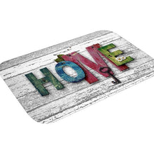 Load image into Gallery viewer, Modern Printed Flannel Area Rug 3D HOME Letter Printed Room Area Rug Floor Carpet For Living Room Bedroom Home Decorative Pad